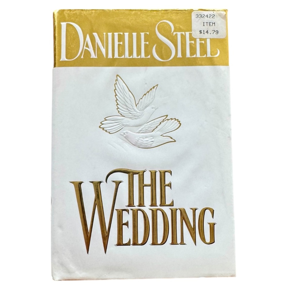 The Wedding by Danielle Steel Hollywood Romance Hardcover Book